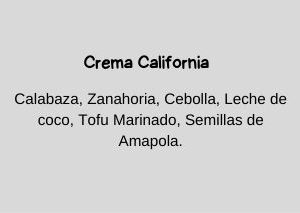 Crema California / 198 cal
